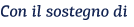 con il sostegno di